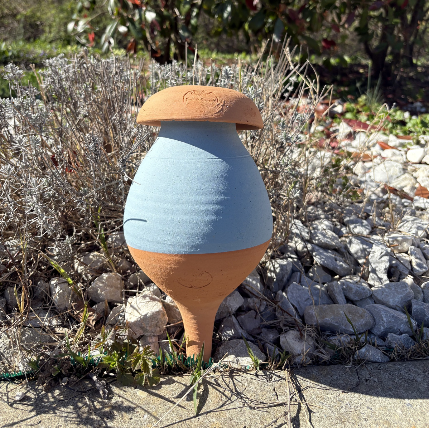 Ollas à planter 1,5 L - Bleu mat
