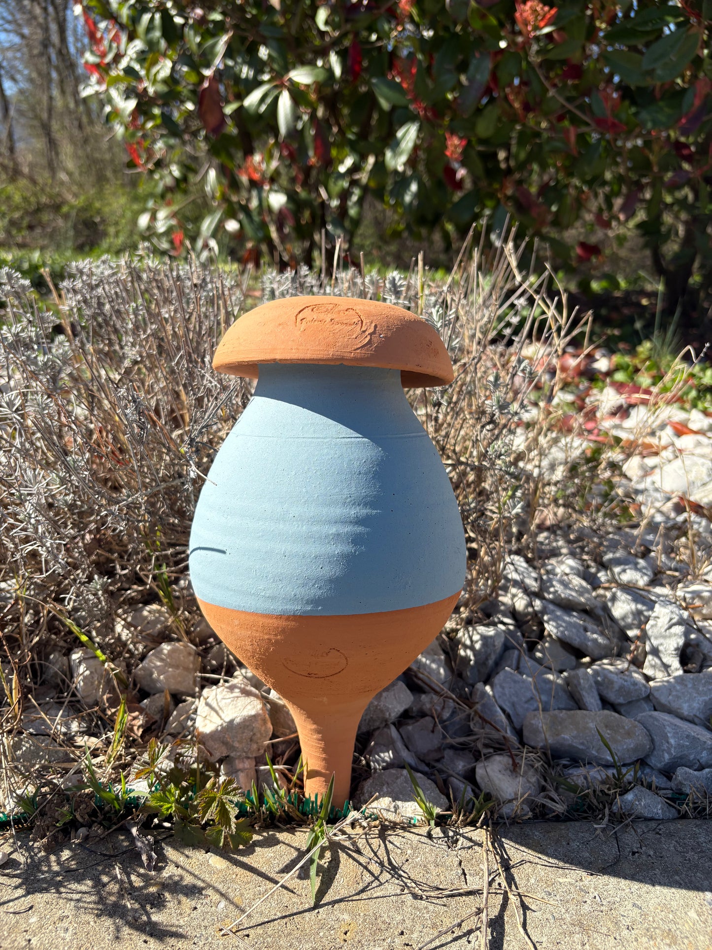 Ollas à planter 1,5 L - Bleu mat