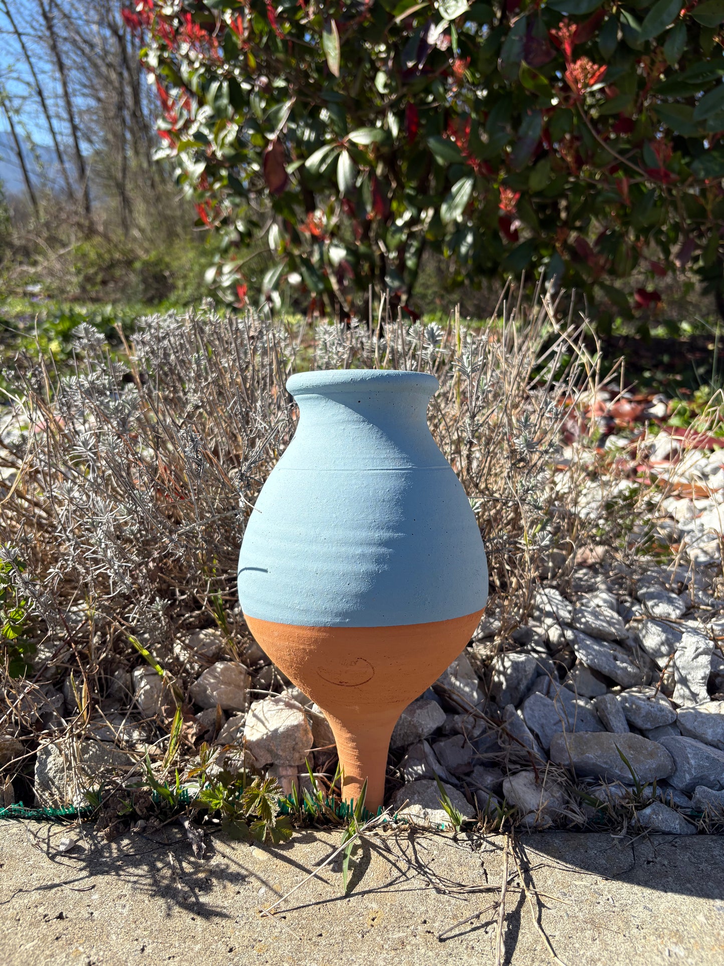 Ollas à planter 1,5 L - Bleu mat